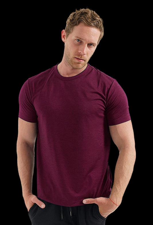 Short Sleeved Shirt 100% Soft Merino Wool